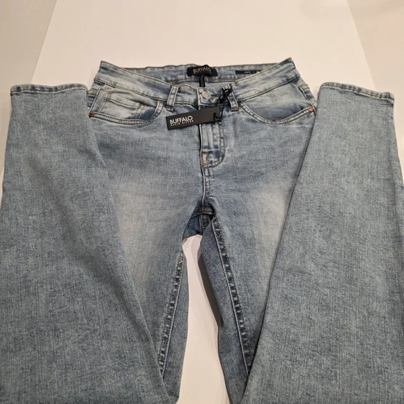 Buffalo David Bitton Light Wash Skinny Jeans 27 - Picture 2 of 12